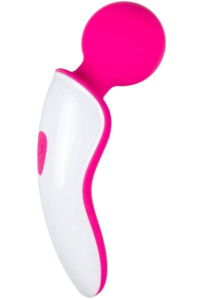 Easytoys Mini Wand Massager Pink/White Magicwand / Massagewand
