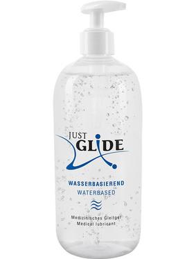 Just Glide Vattenbaserat Glidmedel, 500 ml