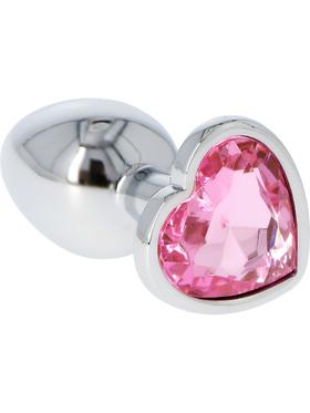 Toyz4Lovers Heart Diamond Plug Small, rosa