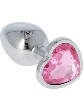 Toyz4Lovers Heart Diamond Plug Medium, rosa