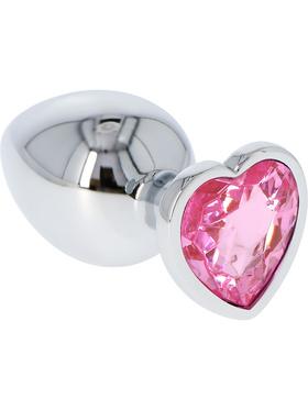 Toyz4Lovers Heart Diamond Plug Large, rosa