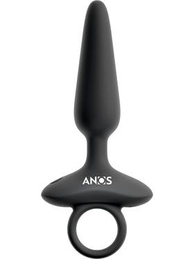 Anos Flexible Butt Plug with Vibration