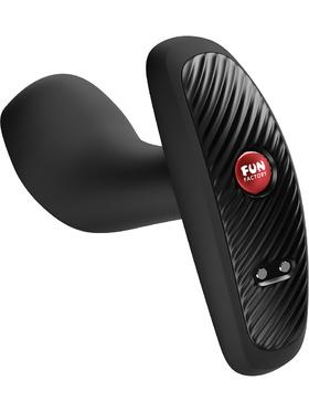 Fun Factory Bootie Vibe, Butt Plug Vibrator, svart