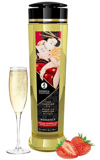 Shunga Erotisk Massageolja 240 ml Midnattsblomma