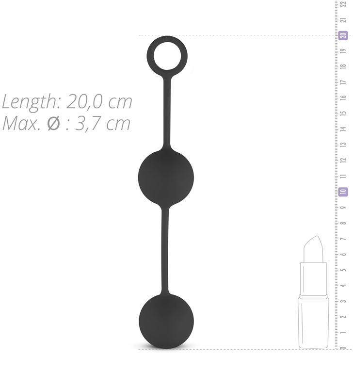 Love Balls With Counterweight - Black