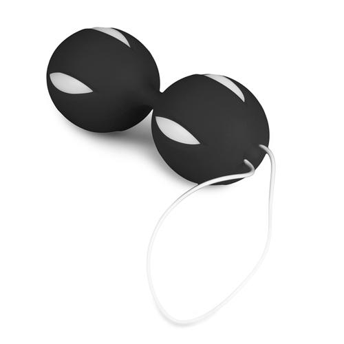 Wiggle Duo Kegel Ball - Black/White