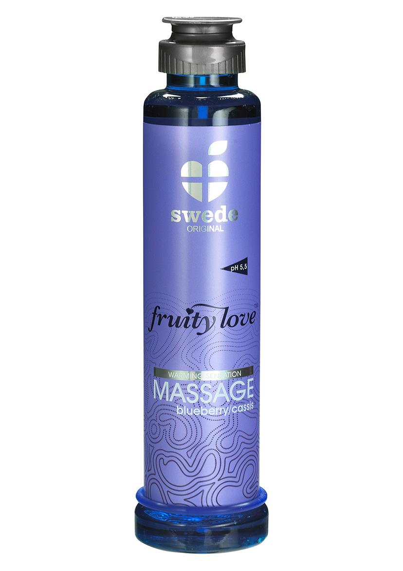 SWEDE HOT MASSAGEOLJA BLÅBÄR/VINBÄR 200 ML