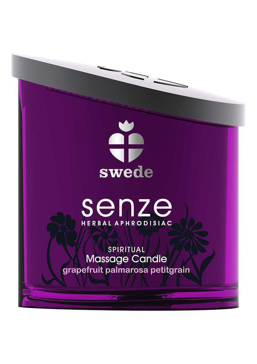 Senze Massage Candle Grapefruit Palmarosa Petitgra
