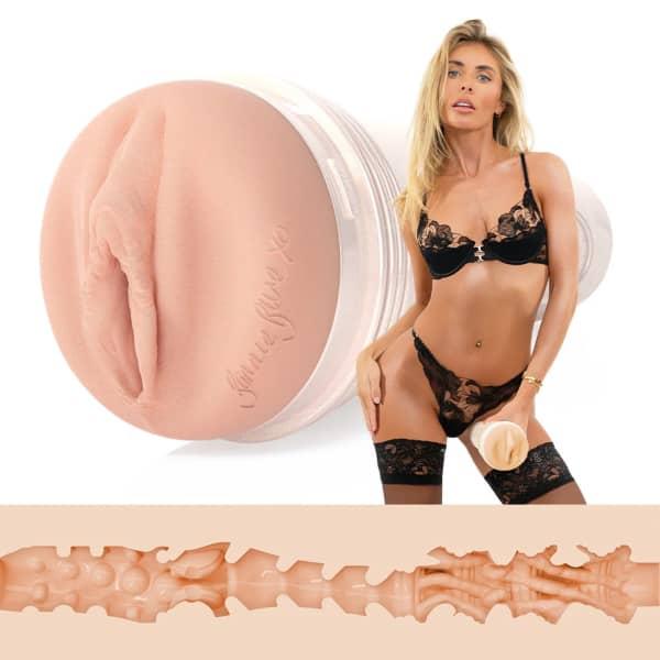 Fleshlight - Bonnie Blue 1K Signature Vagina Beige