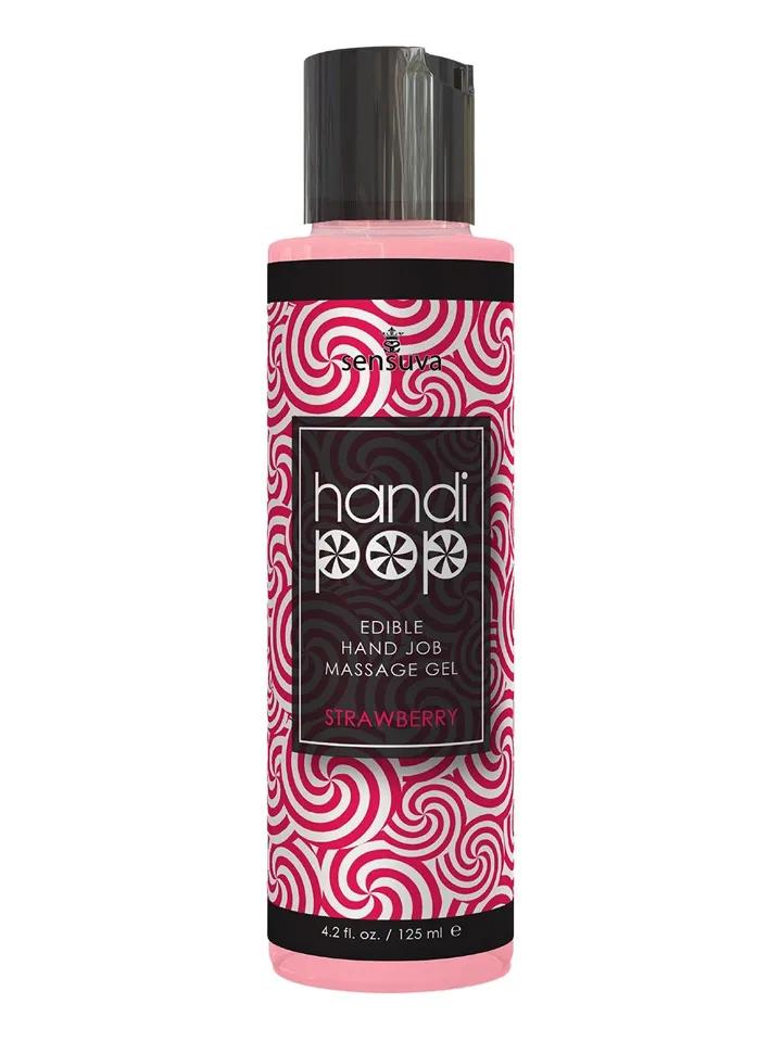 Edible Hand Job Massage Gel Strawberry 125 ml